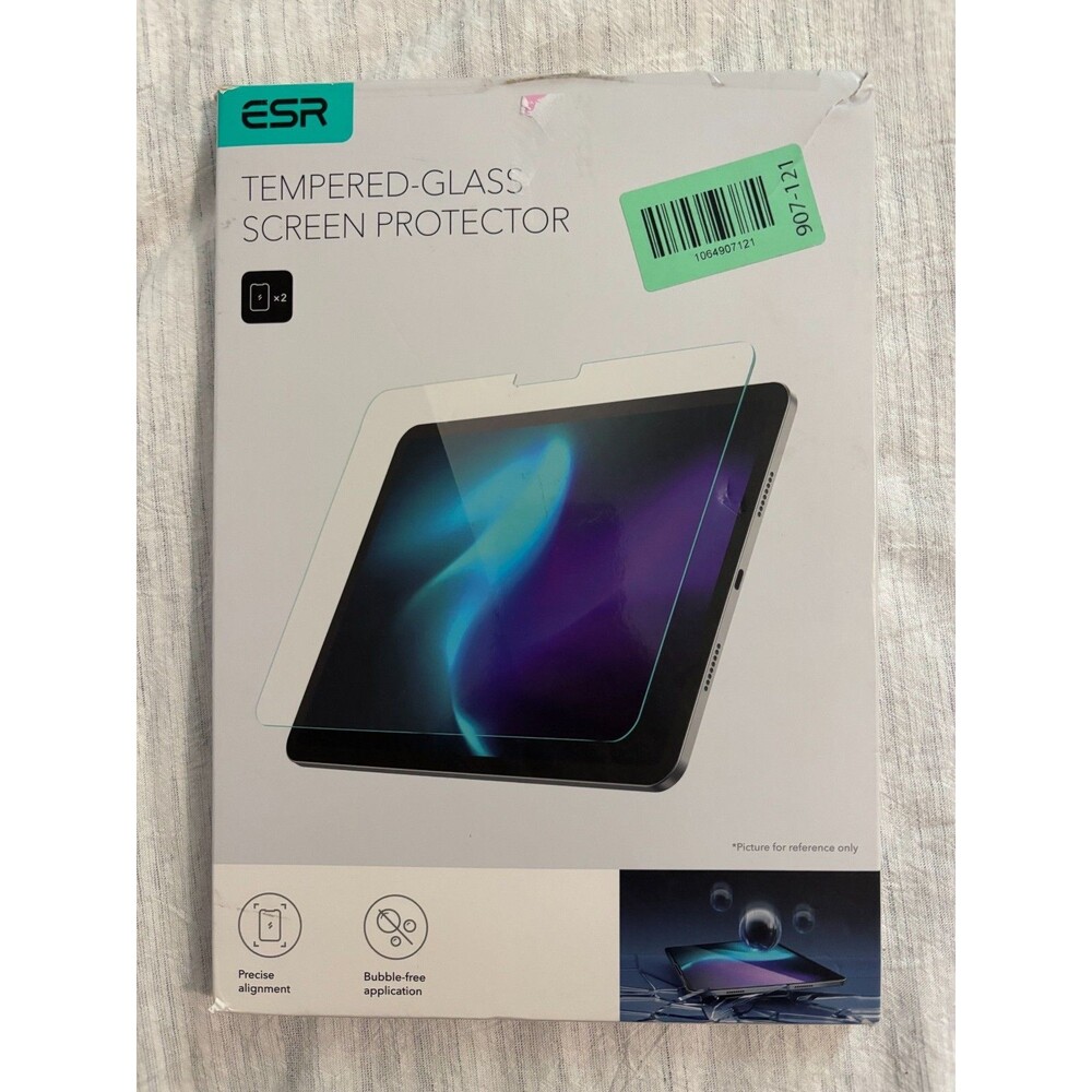 ESR Tempered Glass Screen Protector for iPad Tablet Open Box 1 Protector